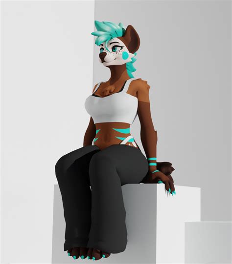 The gallery and portfolio of LegacyTwoTails, a retexture artist and 3d model creator. . Vrchat hyenid